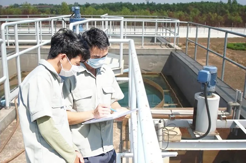 Quy trình kiểm soát và giám sát chất lượng nước đầu ra
