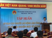 Tập huấn an toàn lao động